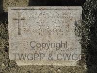 Twelve Tree Copse Cemetery - Morris, W